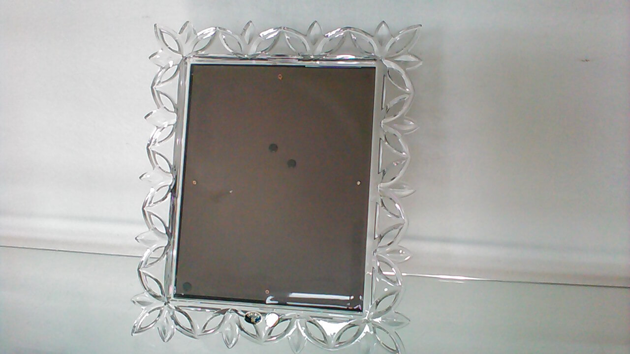 GRAND CADRE PHOTO EN CRISTAL DE BOHEME