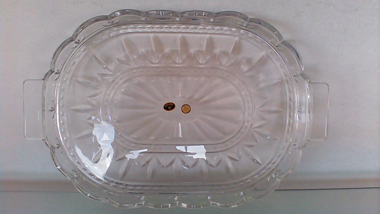 GRAND PLATEAU EN CRISTAL