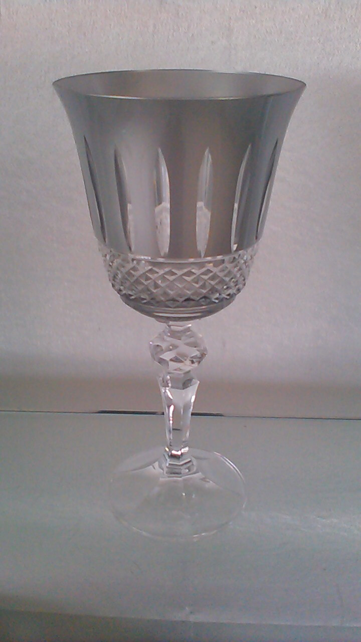 6 VERRES A EAU VENISE EN CRISTAL